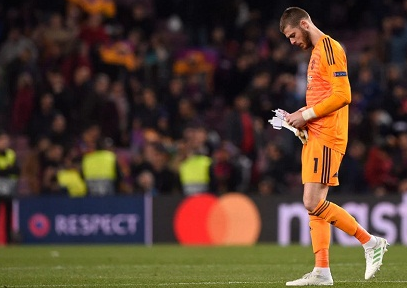 Thủ thành De Gea tự nhận lỗi sai về mình sau trận thua Barca
