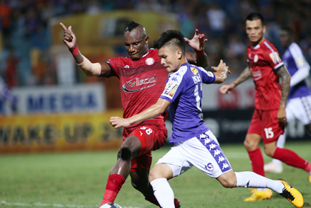 Quang Hải lập công giúp Hà Nội thắng đội Hồ Chí Minh