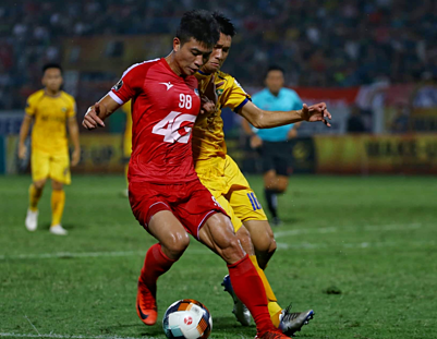 Viettel không ghi được bàn thắng nào trong trận gặp SLNA